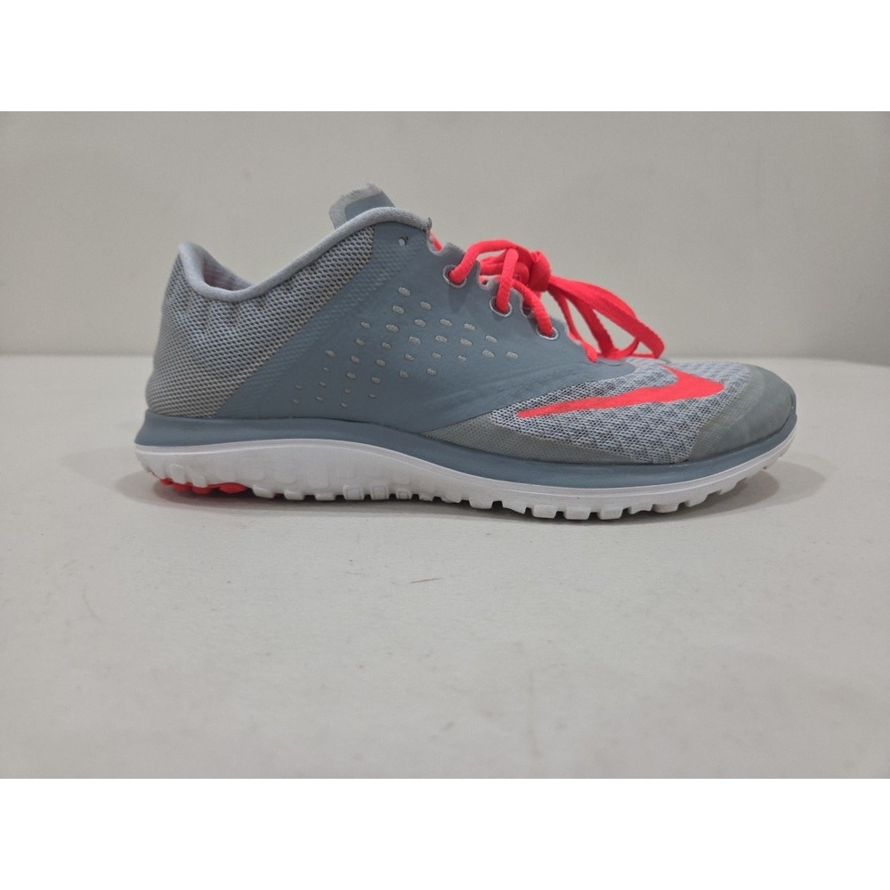 Nike Shoes Womens 7.5 FS Lite Run 2 Athletic Sneakers 684667-003 Gray Mesh - Picture 4 of 10